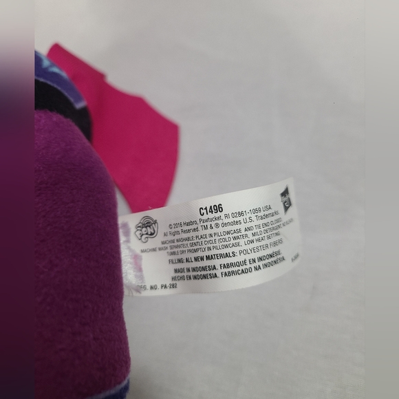 My Little Pony The Movie Tempest Shadow Plush Stuffed Animal Hasbro - Picture 3 of 4